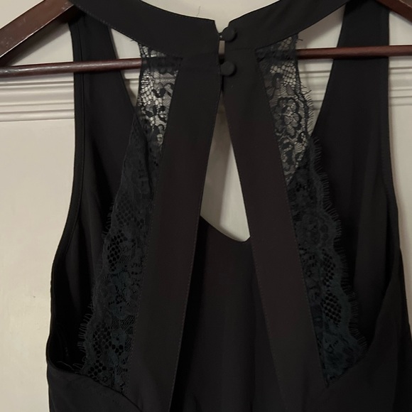 Forever 21 Backless Black Romper/ shorts jumpsuit with pockets - Picture 6 of 6